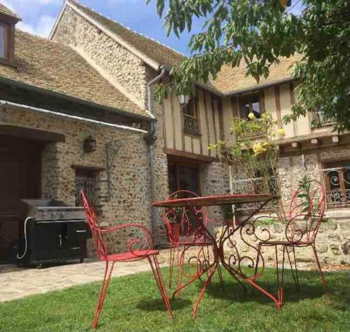 Maison Avec Exterieur Bu (Eure-et-Loir) Exterior foto